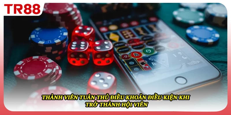 Thành viên tuân thủ điều khoản điều kiện khi trở thành hội viên